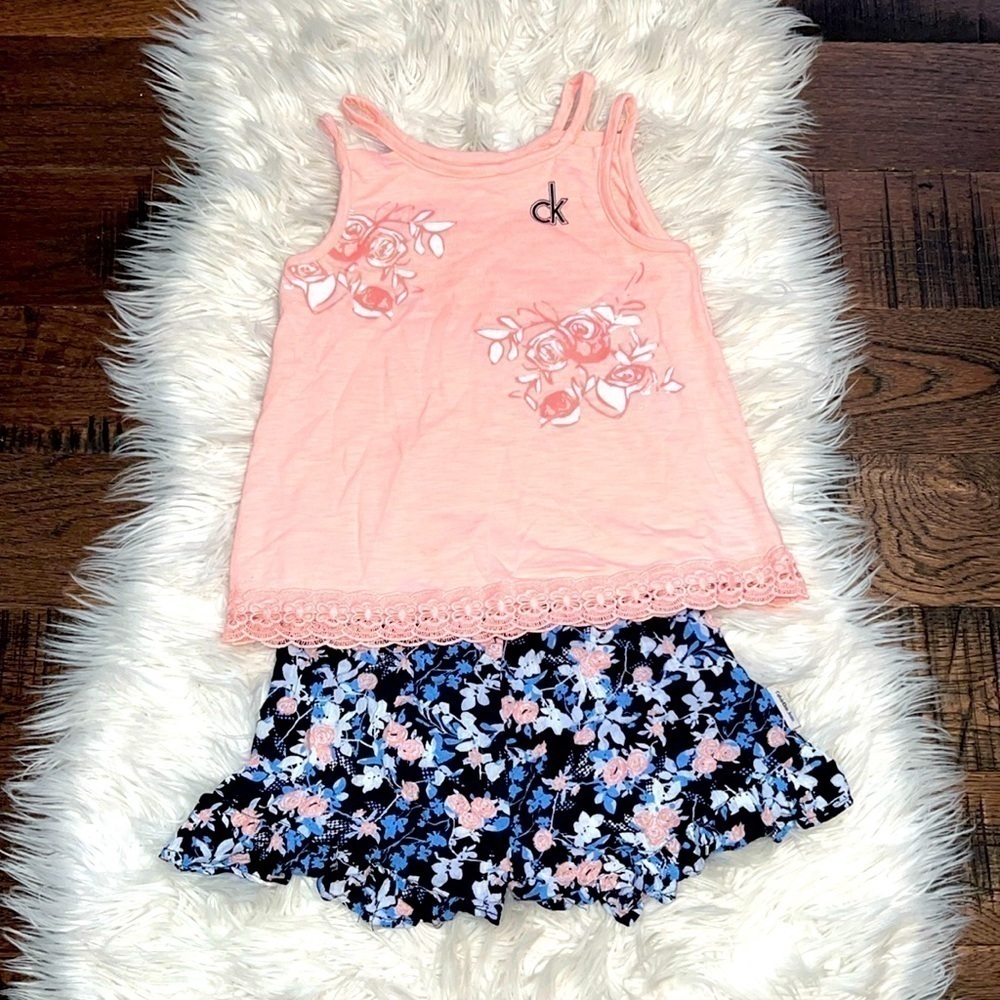 Calvin Klein Tank Top and Shorts Set